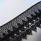 1 YardPriscilla's Dainty Black 4.5 Inch Wide Polyester Venice Lace Trim